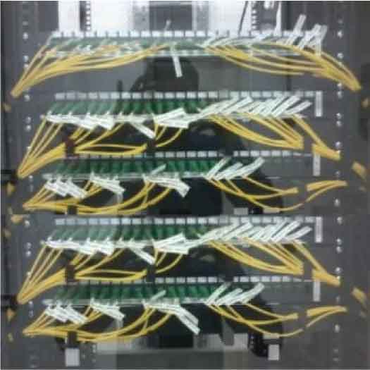 Data Cabling Rack for Etisalat Services